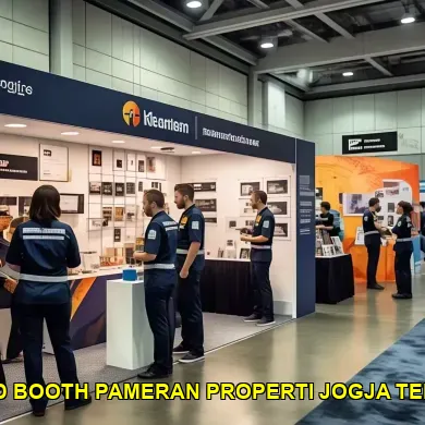 stand booth pameran properti jogja terbaik